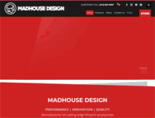 Tablet Screenshot of madhousedesign.com